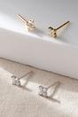 Silver Mia Gioielli Silver Sterling Silver Four Leaf Clover Studs, Image 1 of 3
