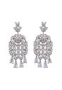 Silver Dewdrop Classy Earrings, Image 1 of 5