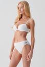 Ivory British Boxers Ivory Pack of Four "Ivory" Bamboo High Leg Knickers, Image 3 of 4