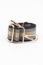  Glitter Stripe Woven Bag Strap, Image 3 of 4