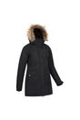 Black Tarka II Long Padded Jacket, Image 4 of 5