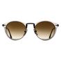 Brown Round Transparent Brown Grey Clear Gradient Brown PO3166S, Image 1 of 3