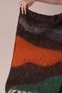 Multi Chunky Scarf With Tassels, Image 5 of 5