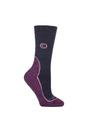 Navy Wool Blend Cushioned Walker Hiking Socks, Image 1 of 3