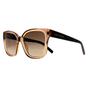 Brown Marc Jacobs Brown Square Transparent Brown Black Brown Gradient 458/S, Image 2 of 3