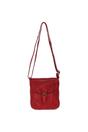 Red Real Leather Small Luxurious Flight Bag, Image 2 of 5