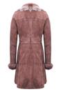 Brown Toscana Collar Merino Shearling Coat, Image 2 of 4