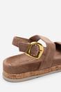 Camel Banyan Double Strap Flatform Sandal, Image 6 of 7
