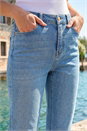 Denim Petite Bootcut Cropped Jeans, Image 4 of 4