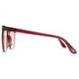 Red Square Shiny Bordeaux  Bordeaux Gradient Selby FT0958-D Sunglasses, Image 3 of 3