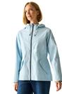 Sky Blue Bayletta Plain Waterproof Jacket, Image 4 of 4