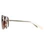 Brown Alexander McQueen Brown Square Brown Gold Brown Gradient AM0374S, Image 3 of 7