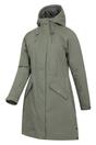 Khaki Polperro Lightweight Padded Waterproof Jacket, Image 4 of 4