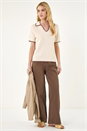 Stone Textured Collar Knit Top, Image 3 of 6