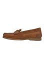 Tan Forli Leather Deck Shoes, Image 3 of 6