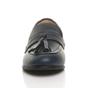 Navy Blue Flat Smart Casual Loafers, Image 6 of 6