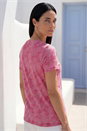 Pink Classic Ditsy Print Top, Image 3 of 4