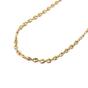 Gold Coffee Bean Necklace Luxe, Image 1 of 4