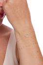Silver Sterling Silver Dainty Circle Bracelet, Image 2 of 4