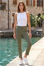 KHAKI Petite Bengaline Stretch Trouser, Image 1 of 4