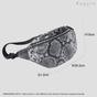 Black 'NOAH' Real Leather Bum Belt Bag, Image 6 of 6