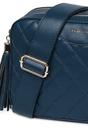 Blue Quilted Cross Body Camera Bag, Image 2 of 2