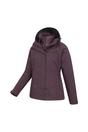 Burgundy Alaskan 3 in 1 Padded Jacket, Image 4 of 7