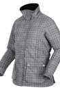 Grey Leighton Plaid Waterproof Jacket, Image 3 of 3
