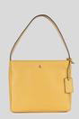 Ochre Ashwood Leather Ochre 'Capolavoro Veneziano' Real Leather Hobo Shoulder Bag, Image 1 of 4