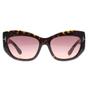 Brown Cat Eye Dark Havana Bordeaux Gradient Brianna FT1065, Image 1 of 3