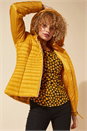 Amber Hooded Zip Through Padded Coat, Image 4 of 4