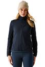Navy Elzie Full Zip Fleece Jacket, Image 4 of 5