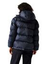 Navy Orla Kiely Flowers Quilted Oversized Jacket, Image 5 of 5