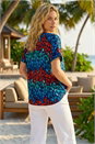  Abstract Spot Print Tunic, Image 3 of 4