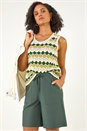 Forest  Drawcord Detail Pocket Shorts, Image 1 of 5