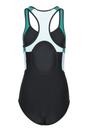 Teal Take The Plunge One Piece Swimsuit, Image 2 of 3