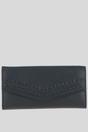 Black 'Stellara' Real Leather Purse, Image 1 of 3
