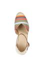 Camel Gelsa A Leather Strap Sandals, Image 4 of 5