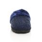 Navy Blue AJVANI Navy Blue Glitter Knitted Mules Slippers, Image 5 of 5
