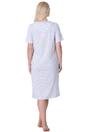 Blue Short Sleeved Nightdress, Image 3 of 5