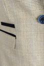 Cream Infinity Leather Cream Women's Tweed Cream Jacket Peaky Blinders, Image 5 of 6