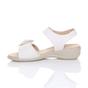 White AJVANI White Comfort Touch Close Sandals, Image 3 of 6