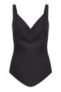 Black Swimming One Piece Swimsuit, Image 2 of 2
