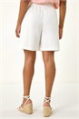 Ivory  Smart Twill Pocket Shorts, Image 3 of 7