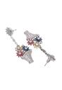 Multi AVANT-GARDE PARIS Multi Diva Cute Bouquet Drop Earrings, Image 3 of 5