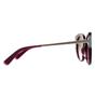 Purple Salvatore Ferragamo Purple Cat Eye Violet Brown Wine Gradient Sunglasses, Image 4 of 4