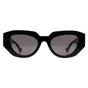 Black Cat Eye Shiny Black Grey GG1421S, Image 1 of 4