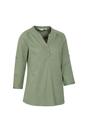 Khaki Petra Relaxed Fit 3/4 Sleeve Shirt, Image 4 of 4
