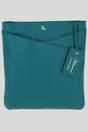 Green 'Curvo' Real Leather Crossbody Bag, Image 1 of 4