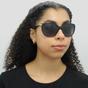 Black Ralph Black Cat Eye Black Grey Gradient Sunglasses, Image 5 of 6